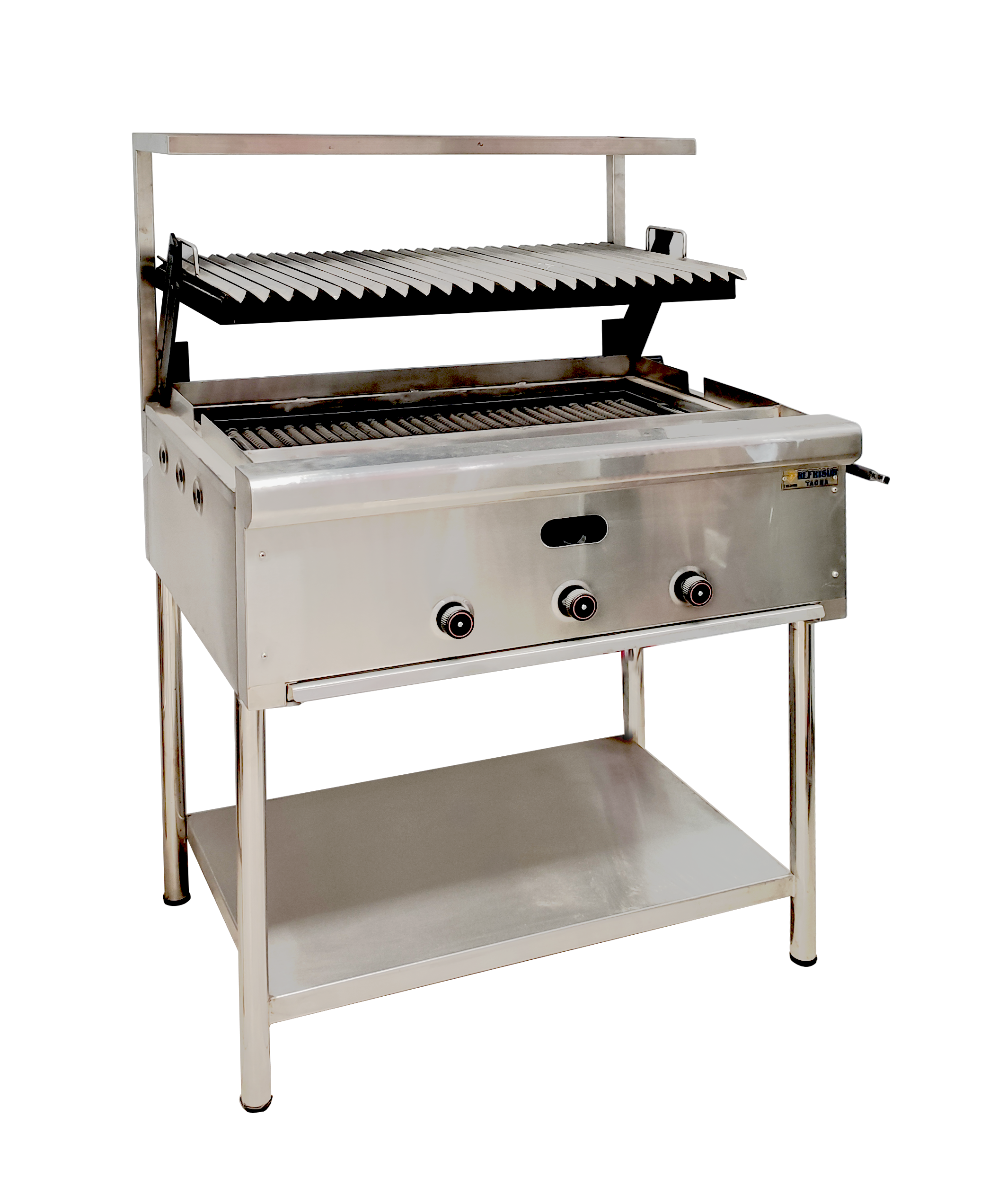 Parrilla convencional en acero.